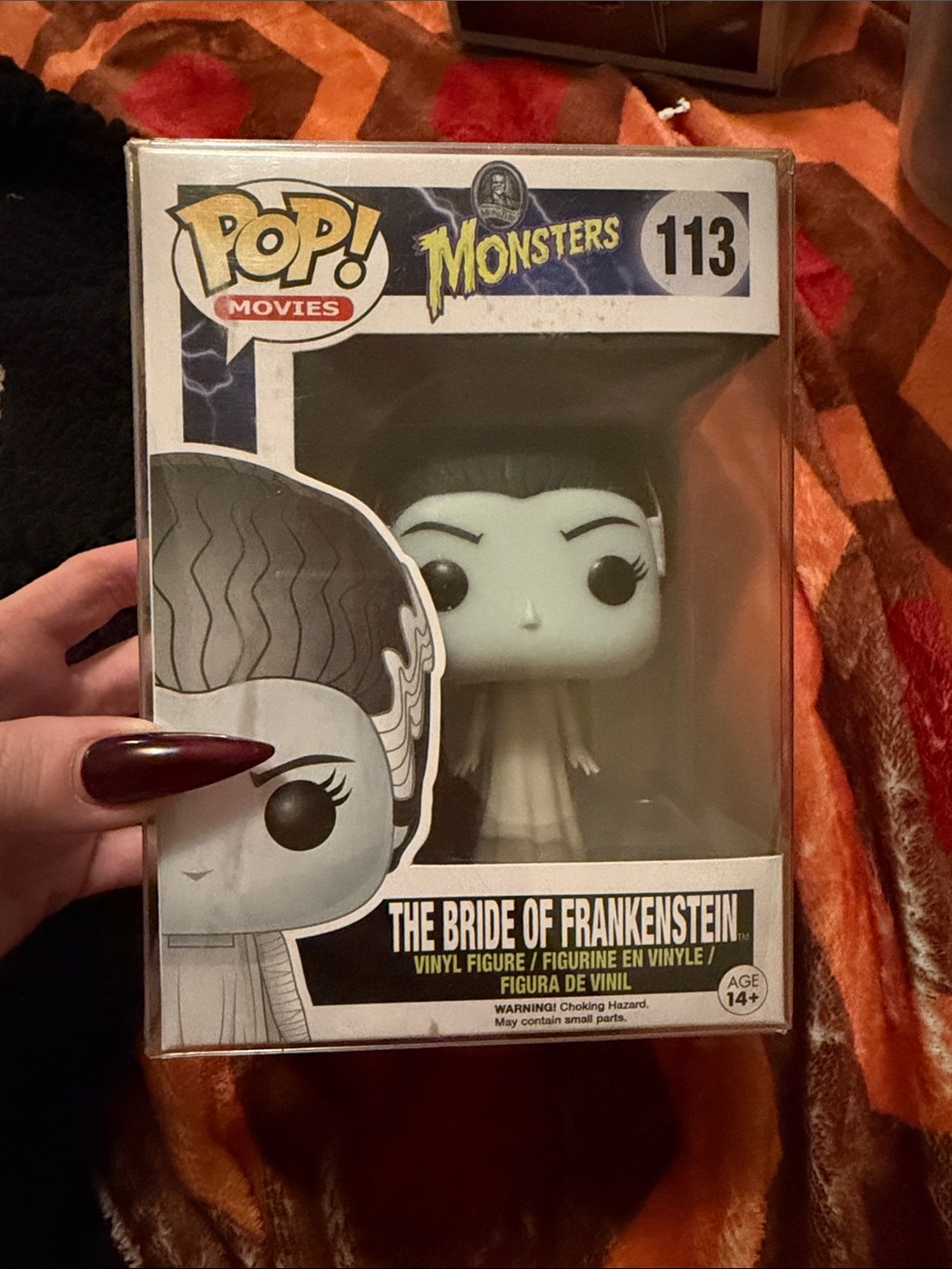 Funko Pop! Monsters The Bride of Frankenstein - White and Black